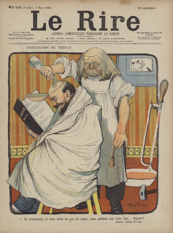 Illustration pour Le Rire - Jules Abel Faivre