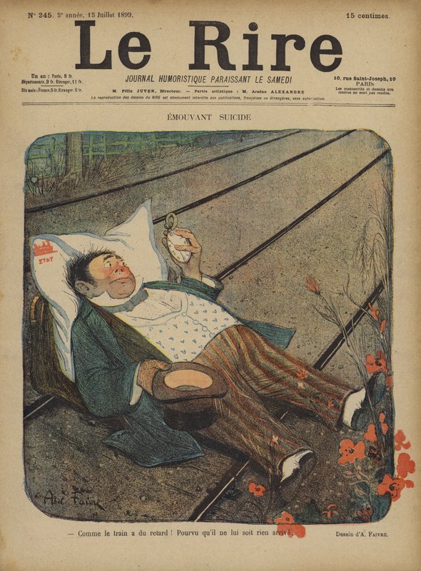 Illustration pour Le Rire - Jules Abel Faivre