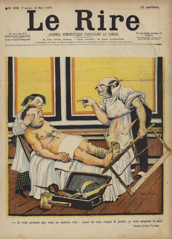 Illustration pour Le Rire - Jules Abel Faivre