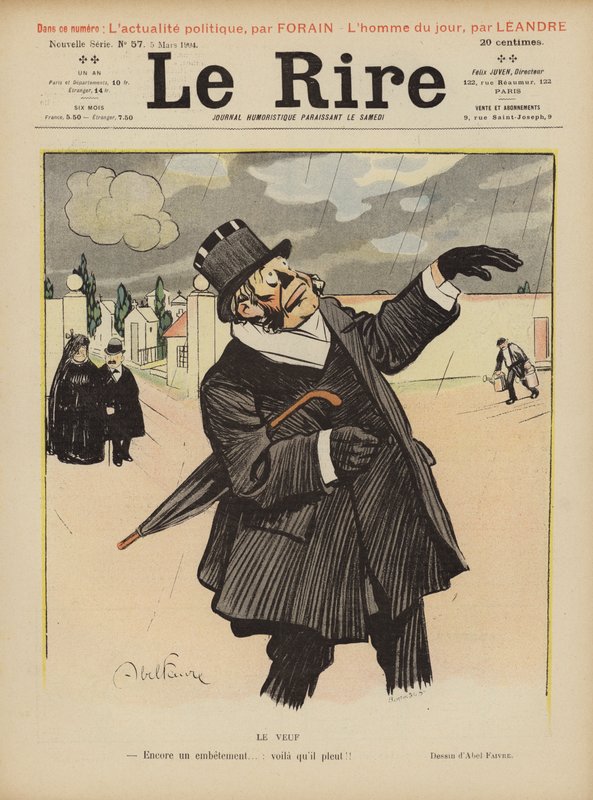 Illustration pour Le Rire - Jules Abel Faivre