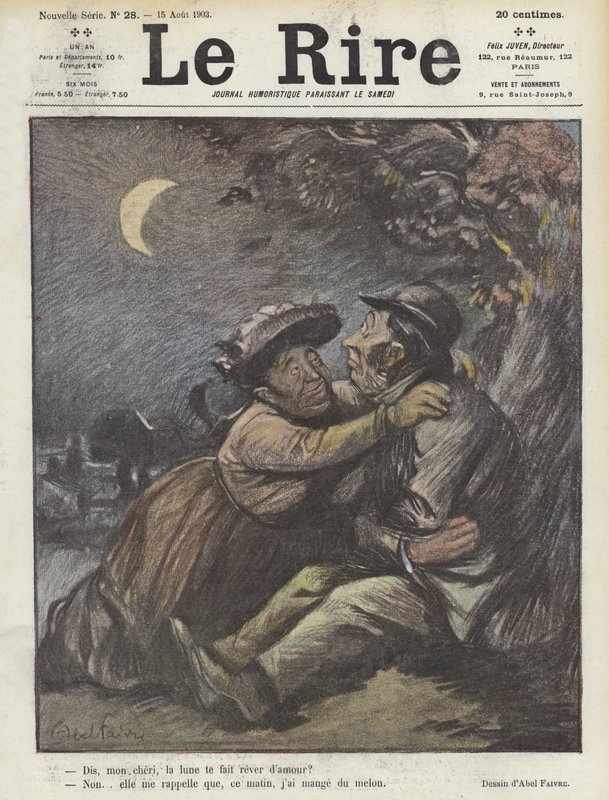 Illustration pour Le Rire - Jules Abel Faivre
