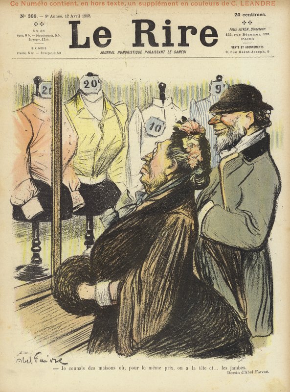 Illustration pour Le Rire - Jules Abel Faivre