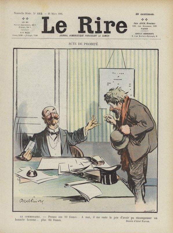 Illustration pour Le Rire - Jules Abel Faivre