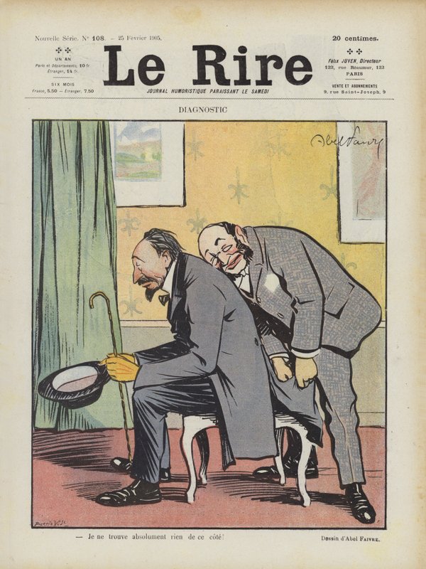 Illustration pour Le Rire - Jules Abel Faivre