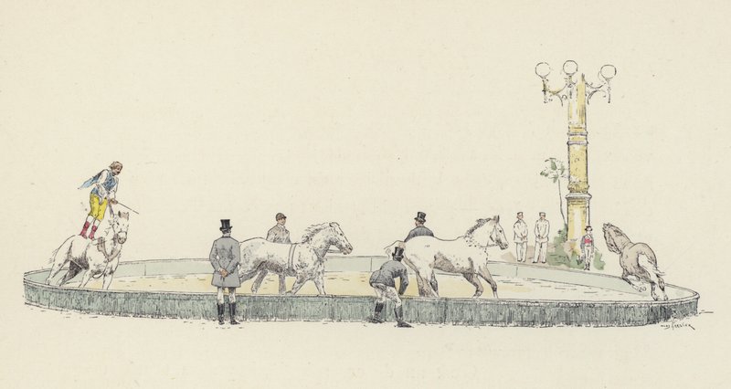 Numéro de cheval - Jules Arsene (after) Garnier