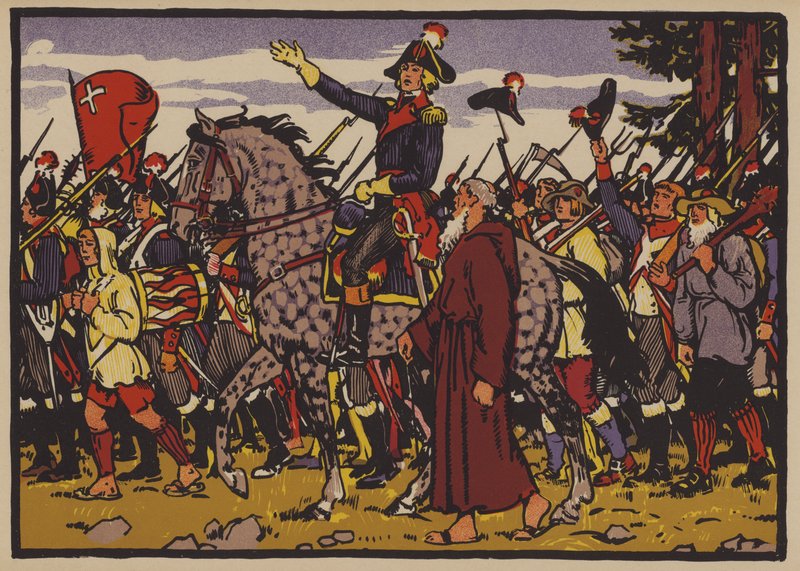 Alois von Reding et la Résistance de Schwyz contre la République Helvétique Imposée par la France Révolutionnaire - Jules Courvoisier