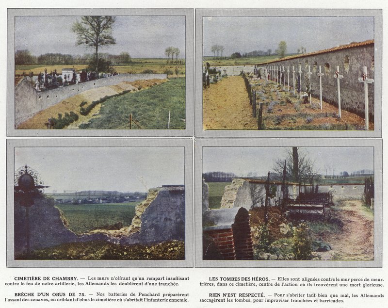 Cimetière de Chambry, Les Tombes des Héros, Brèche d