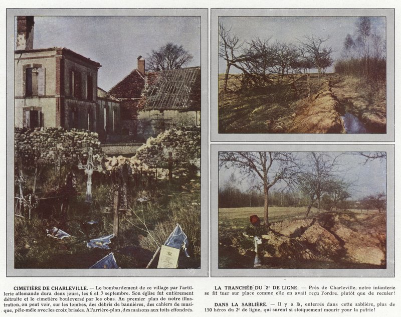 Cimetière de Charleville, La Tranchée du 2e de Ligne, Dans la Sablière - Jules Gervais Courtellemont