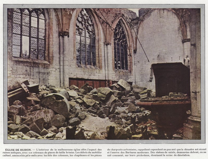 Église de Huiron - Jules Gervais Courtellemont