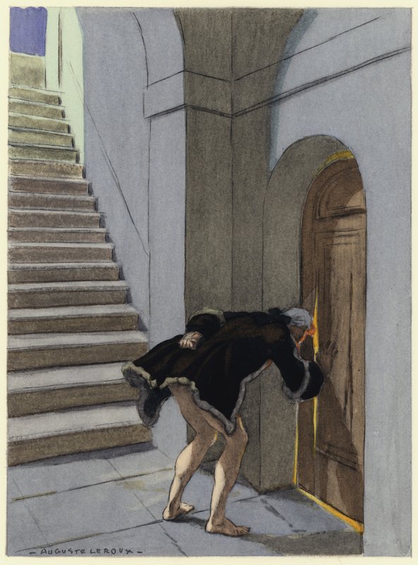 Illustration pour les mémoires de Casanova (lithographie couleur) - Jules Marie Auguste Leroux