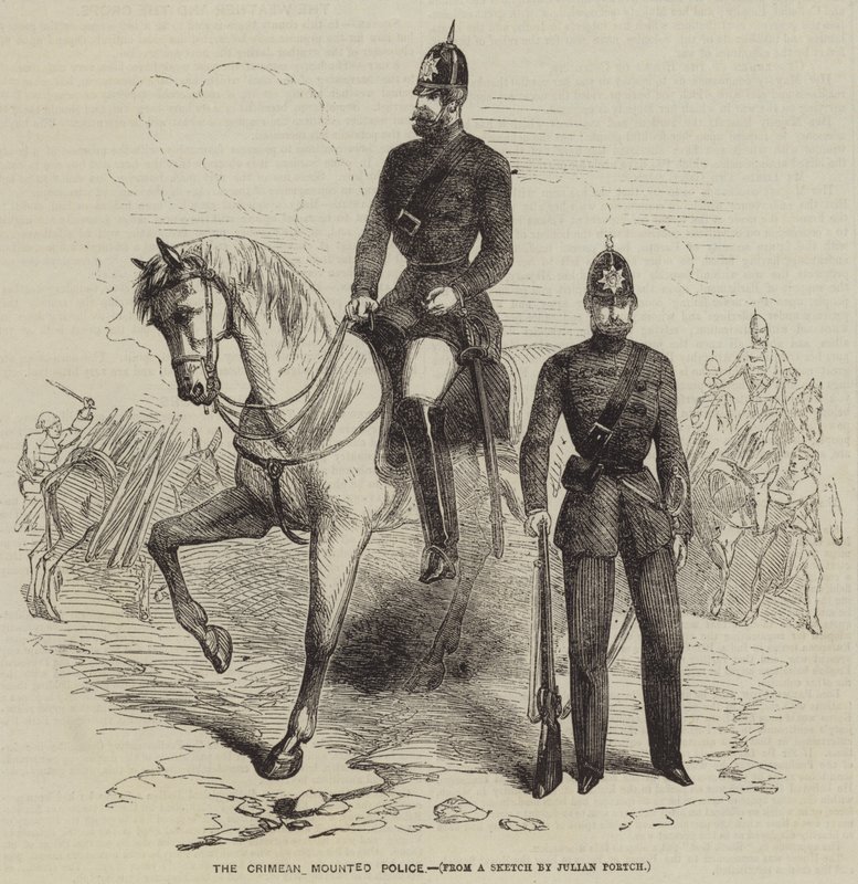La police montée de Crimée - Julian Portch