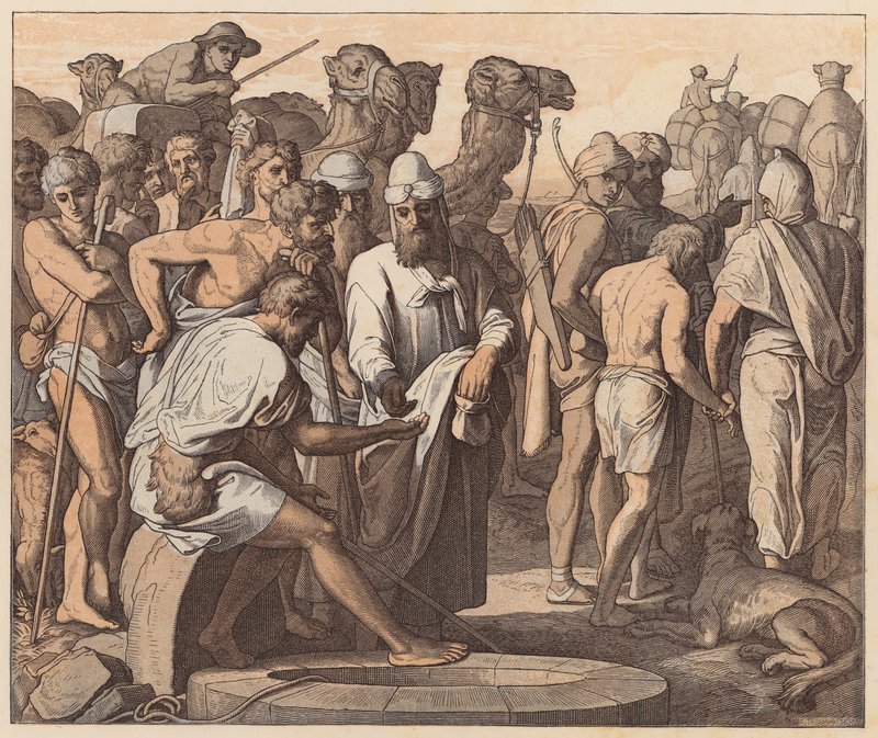 Joseph vendu par ses frères, Genèse, XXXVII, 28 - Julius (after) Schnorr von Carolsfeld
