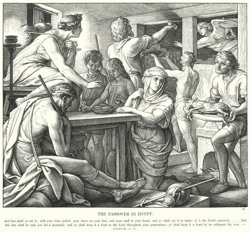 La Pâque en Égypte - Julius (after) Schnorr von Carolsfeld