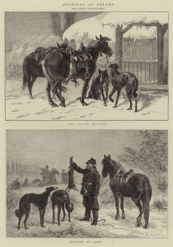 Coursing en Pologne - Juliusz Fortunat Kossak