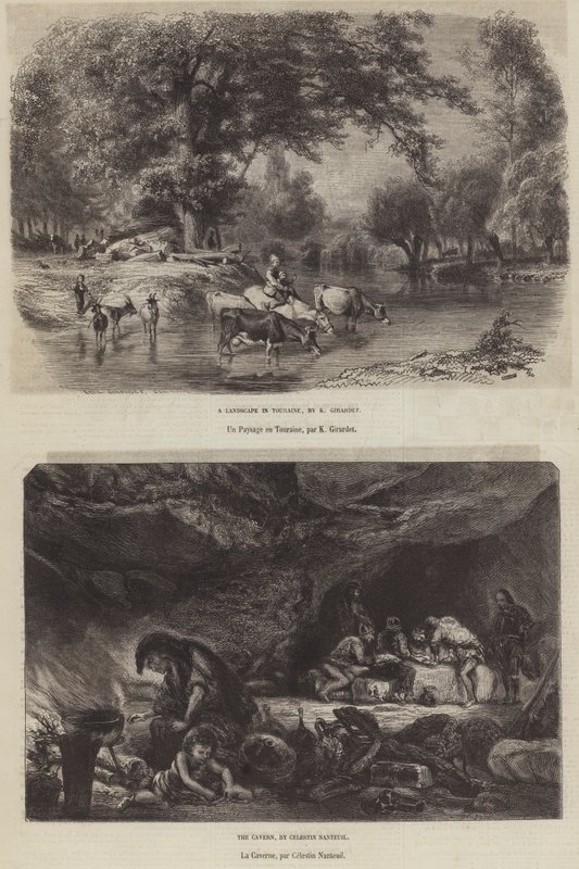 Beaux-Arts à la Grande Exposition de Paris - Karl Girardet
