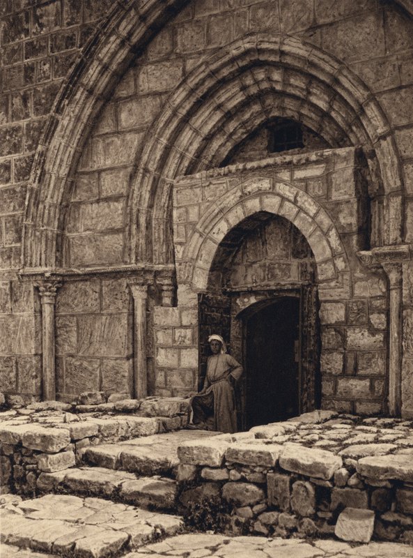 Jérusalem, Église du Tombeau de la Vierge, Portail - Karl Grober