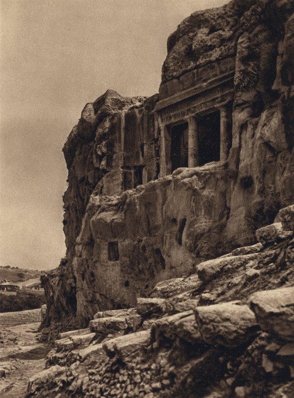 Jérusalem, Grotte de Saint-Jacques dans la vallée du Cédron - Karl Grober