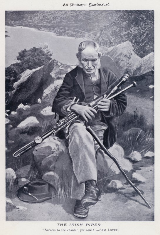 Le joueur de cornemuse irlandais - Karl Karlovich Piratsky