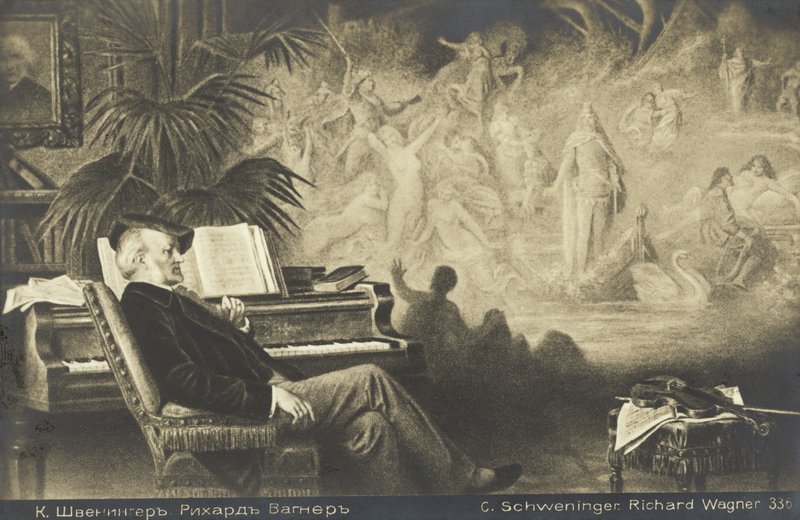 Le Rêve de Richard Wagner - Karl or Carl the Younger Schweninger