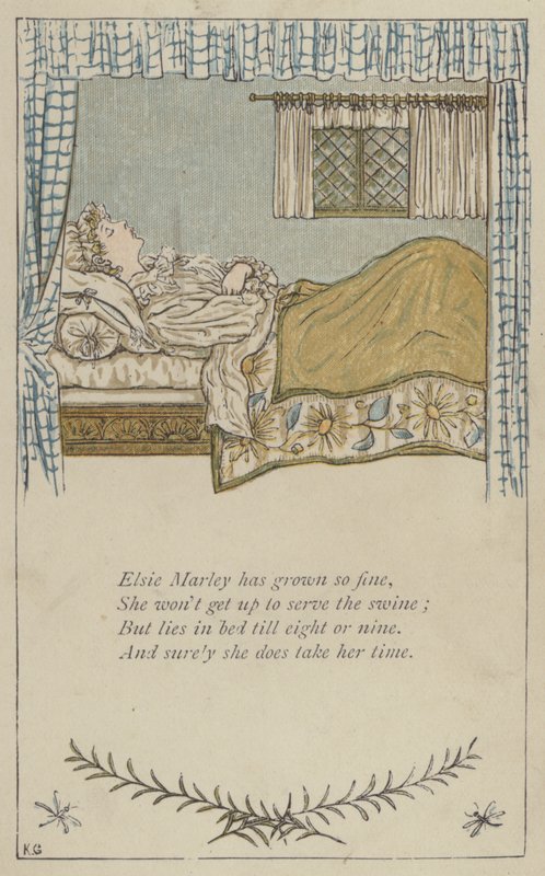 Elsie Marley est devenue si fine - Kate (after) Greenaway