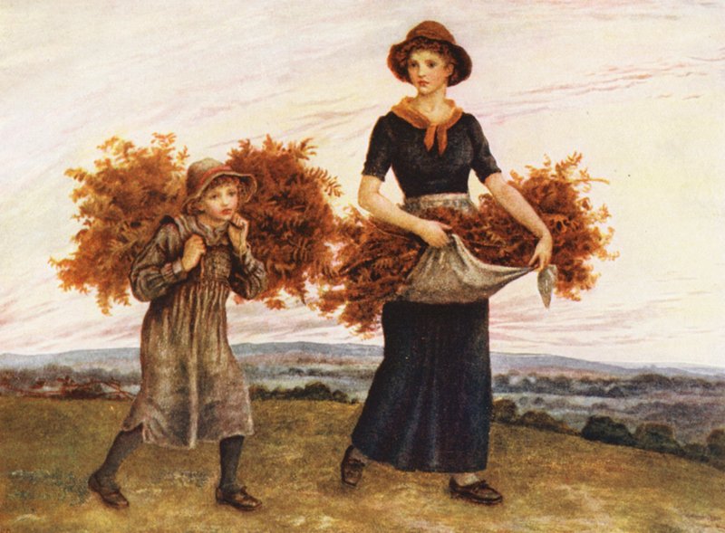 Les cueilleurs de fougères - Kate (after) Greenaway