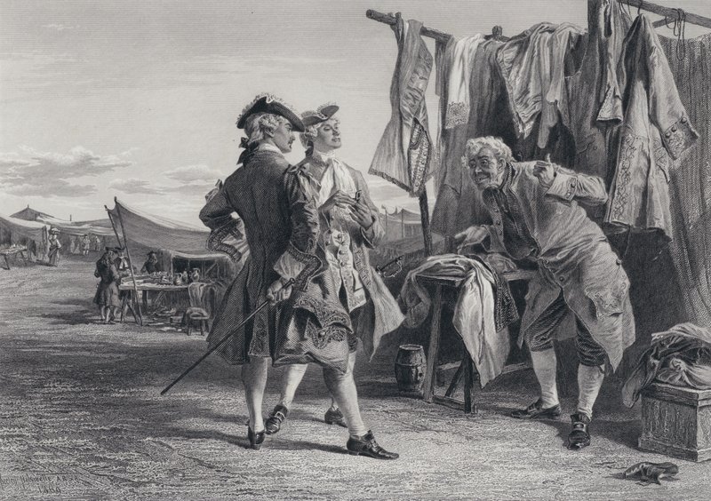 Illustration pour Le Pirate de Sir Walter Scott - Keeley Halswelle