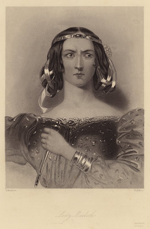 Shakespeare : Macbeth, Lady Macbeth, Acte 2, Scène 2 - Kenny Meadows