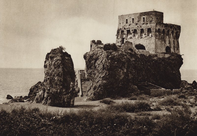 Italie : Castello Praia a Mare, Calabre - Kurt Hielscher