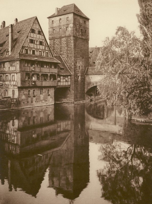 Nuremberg, Le "Henkersteg" (photo n/b) - Kurt Hielscher