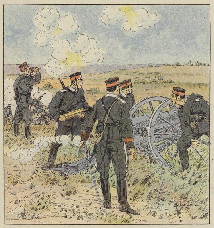 Artillerie de campagne japonaise - L. Malespine