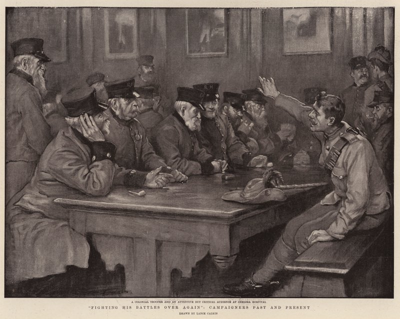 Revivant ses batailles, anciens et nouveaux combattants - Lance Calkin