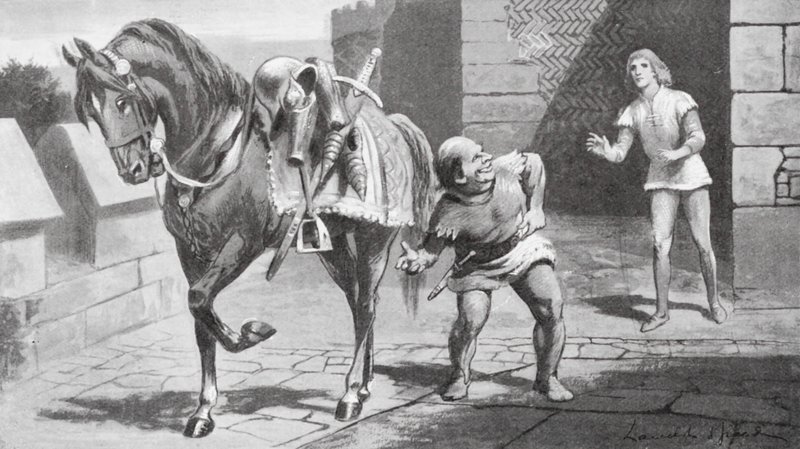 Sa mère envoya à Gareth un beau cheval et une armure fine - Lancelot Speed