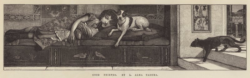 Bons amis - Lawrence Alma Tadema