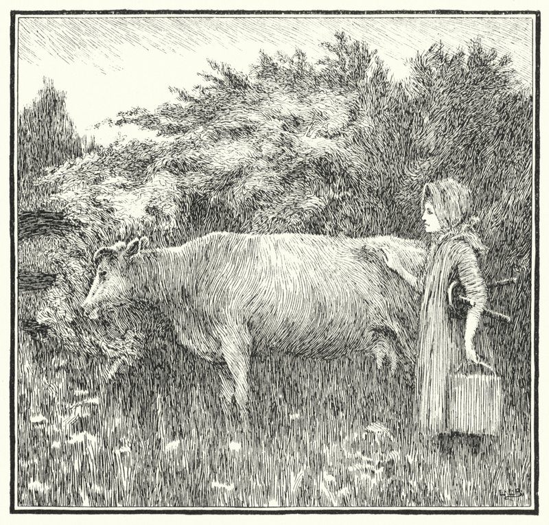 Vache douce, laisse couler ton lait - Leonard Leslie Brooke