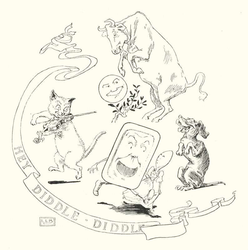 Hey! diddle, diddle, le chat et le violon - Leonard Leslie Brooke