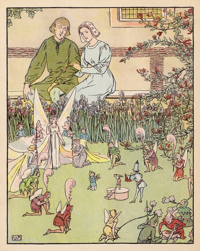 Illustration pour Tom Pouce - Leonard Leslie Brooke