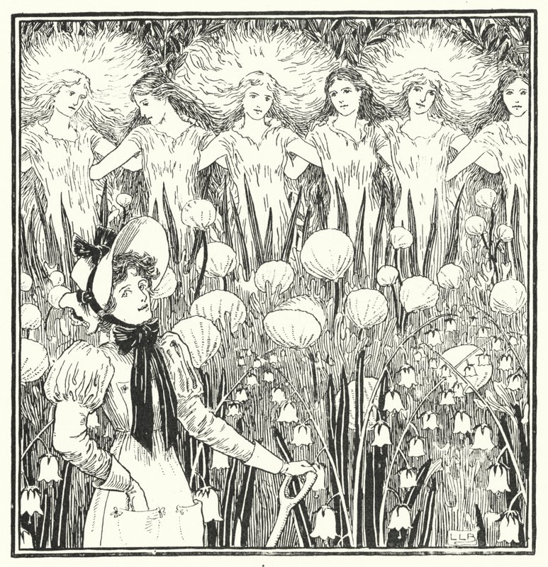 Maîtresse Mary, assez contraire, comment pousse votre jardin? - Leonard Leslie Brooke