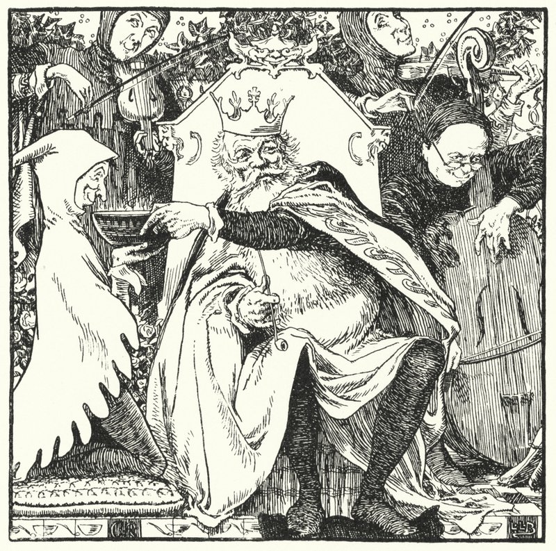 Le vieux roi Cole - Leonard Leslie Brooke