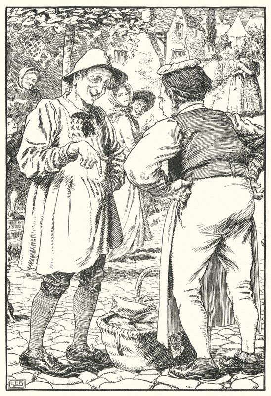 Simple Simon (gravure) - Leonard Leslie Brooke