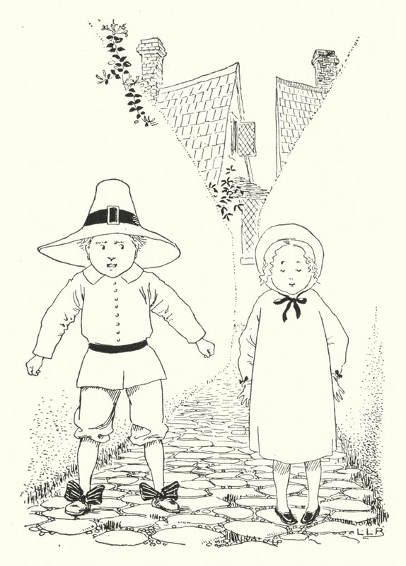 Il y avait un petit garçon et une petite fille qui vivaient dans une allée - Leonard Leslie Brooke