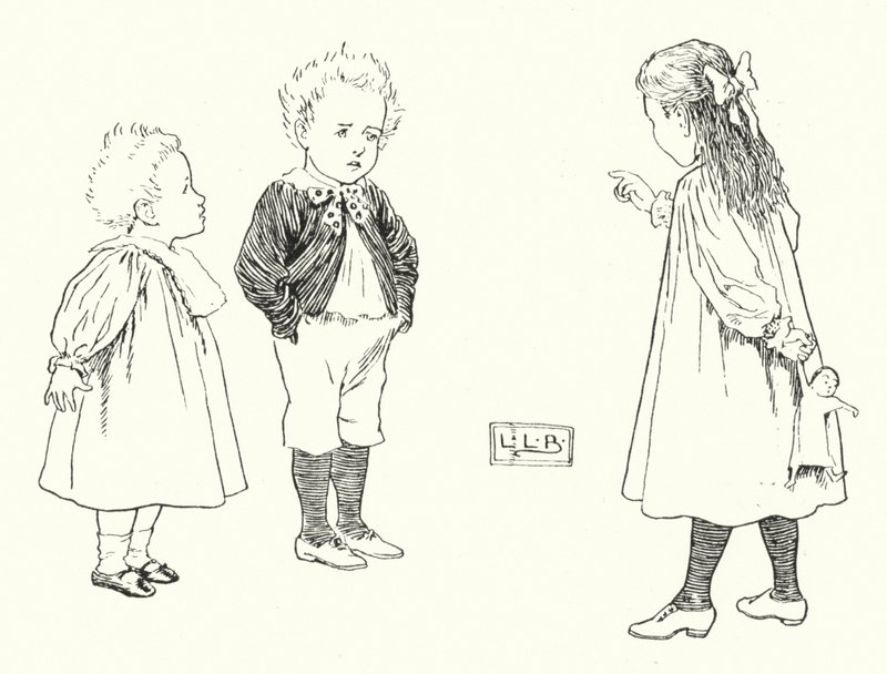 De quoi sont faits les petits garçons (gravure) - Leonard Leslie Brooke