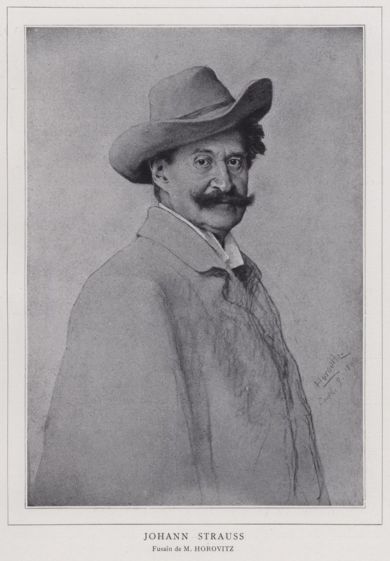 Johann Strauss le Jeune, compositeur autrichien - Leopold Horovitz