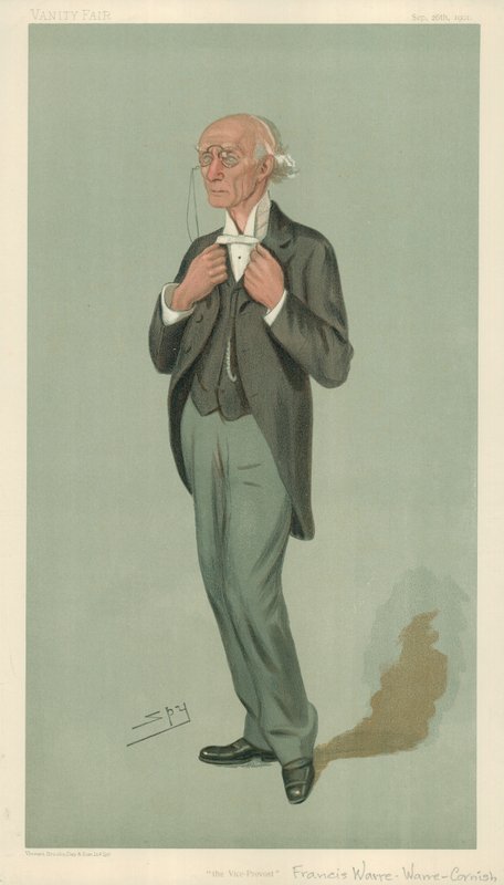 M. F W Warre-Cornish, le vice-provost d