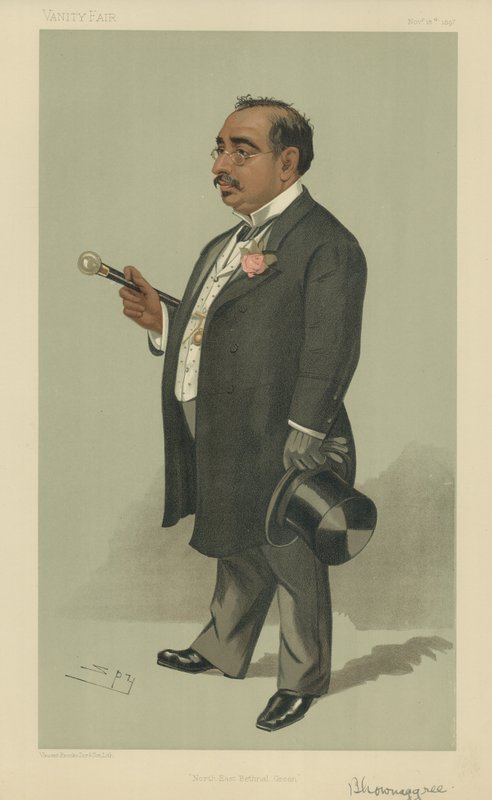 M. Mancherjee Merwanjee Bhownagree - Leslie Matthew Ward
