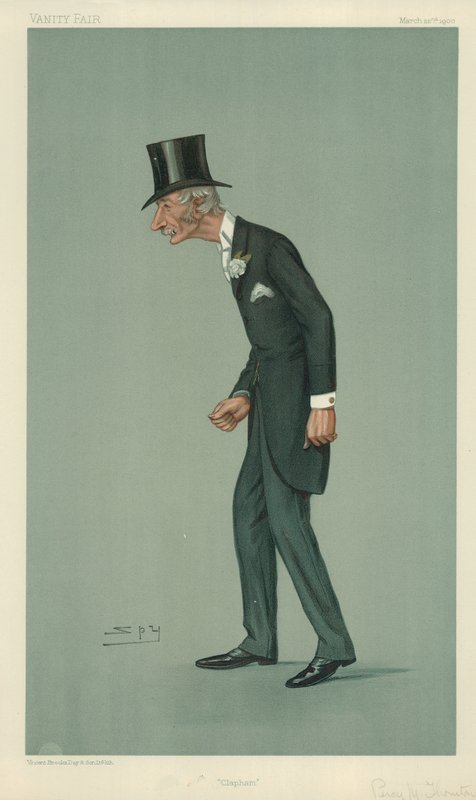 M. Percy Melville Thornton, Clapham, 22 Mars 1900, caricature de Vanity Fair - Leslie Matthew Ward