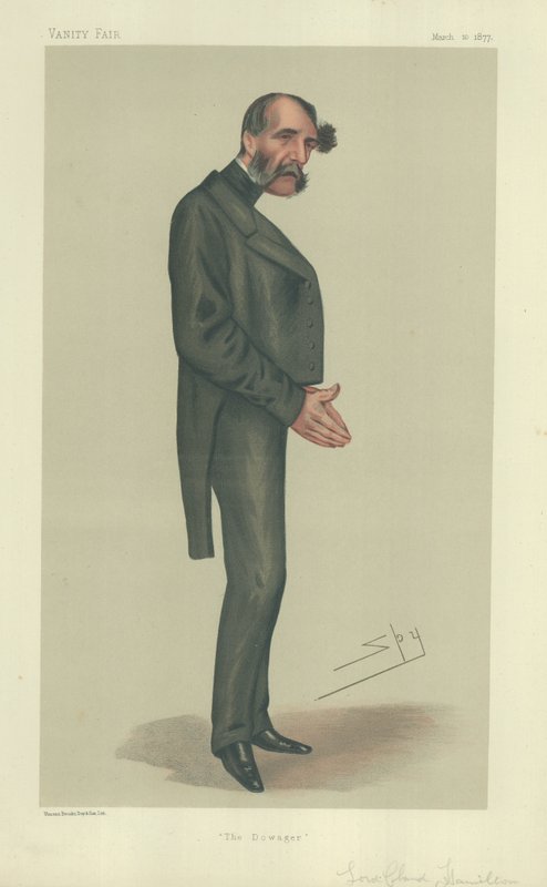 Le Très Honorable Lord Claud Hamilton, La Douairière, illustration de 