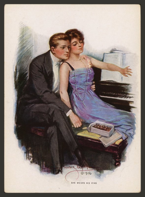 Elle porte sa bague - Lester Ralph