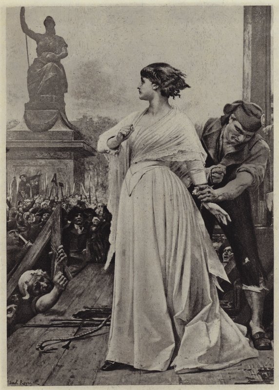 Madame Roland sur l