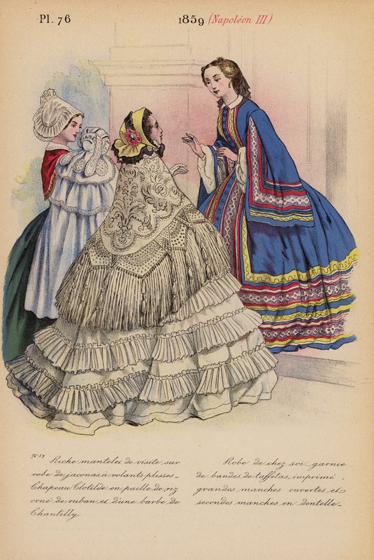 Mode française: 1859, Napoléon III - Louis Colas