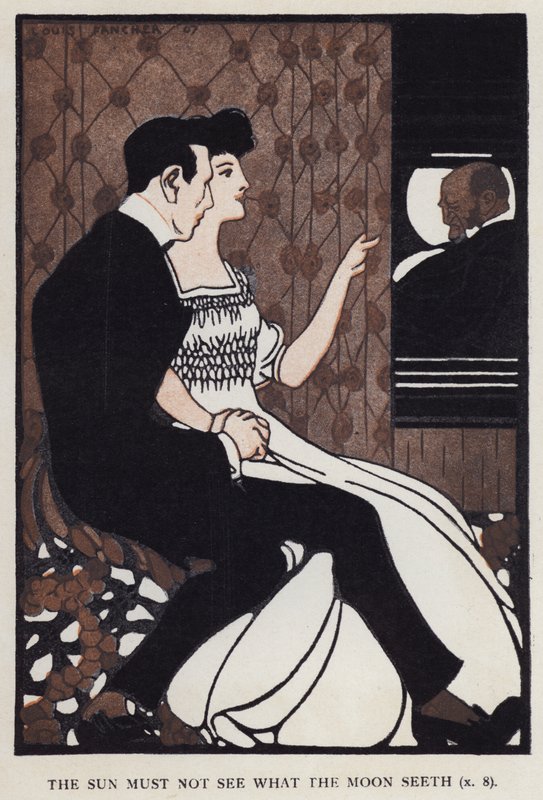 Le soleil ne doit pas voir ce que la lune voit - Louis Fancher